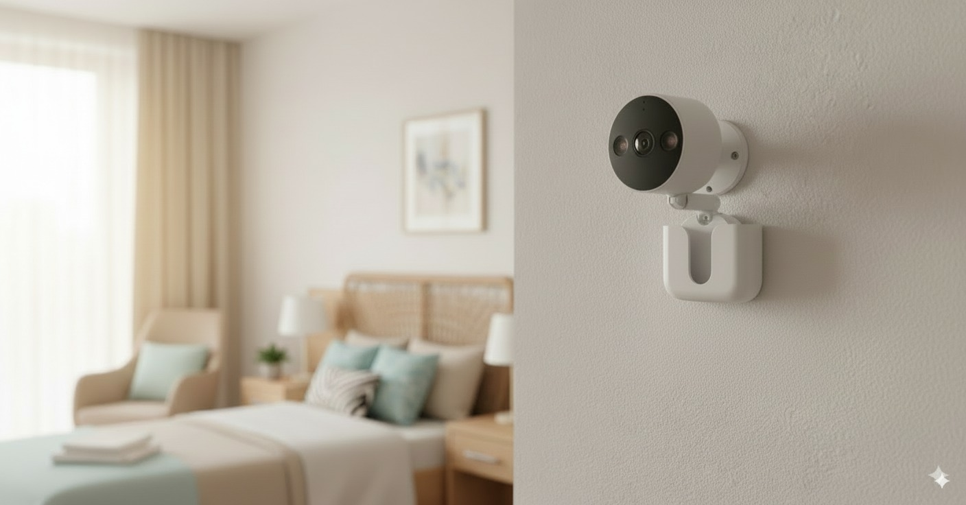 Dispositivo de monitoreo integrado en habitación de residente
